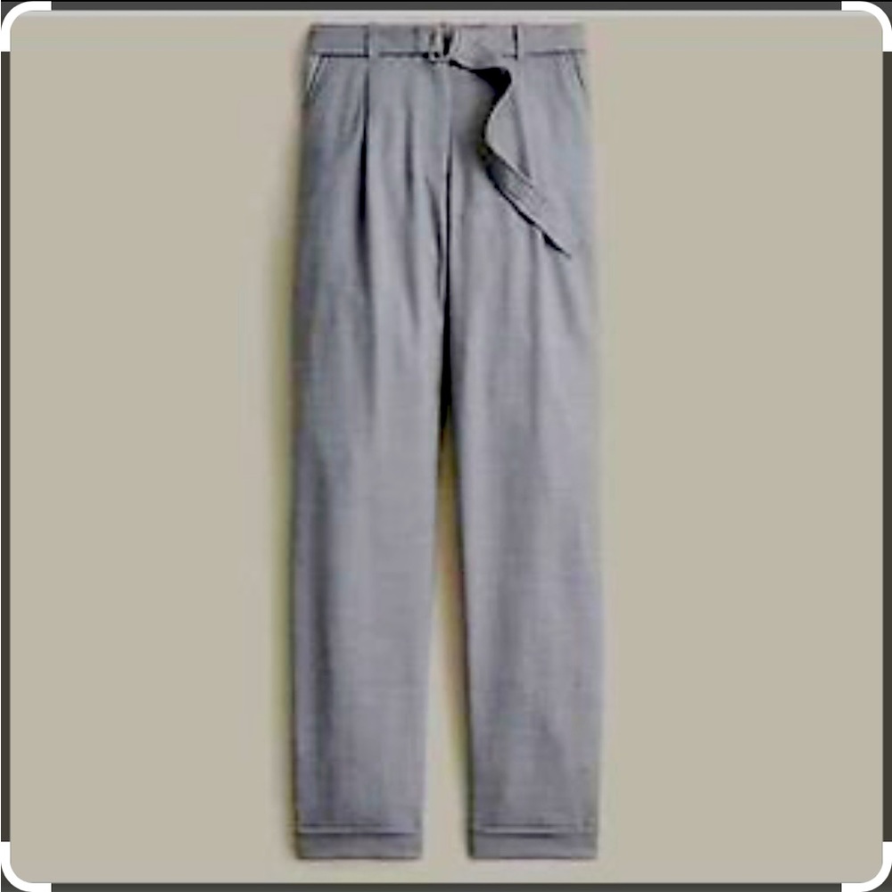 J. Crew D-Ring Flannel Pant
